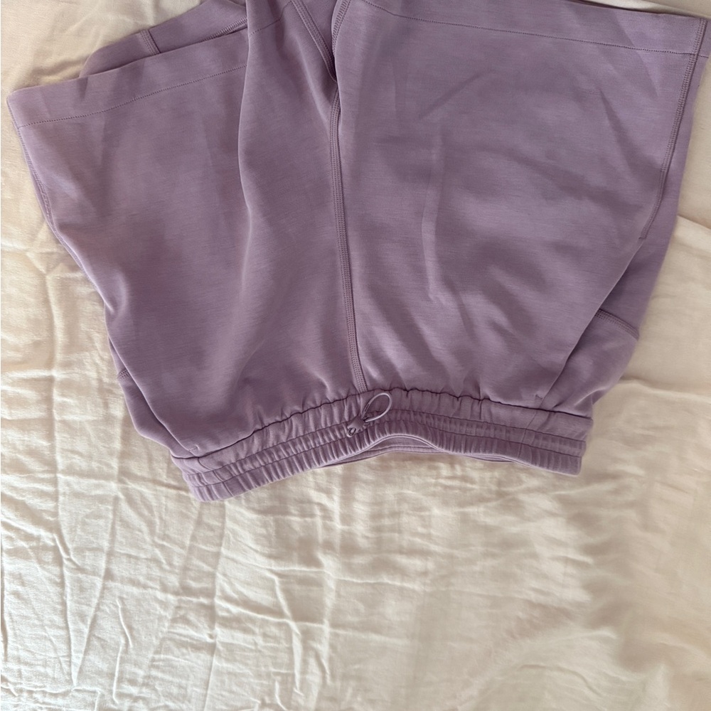 Lululemon Athletica High Waist Lavender Shorts
